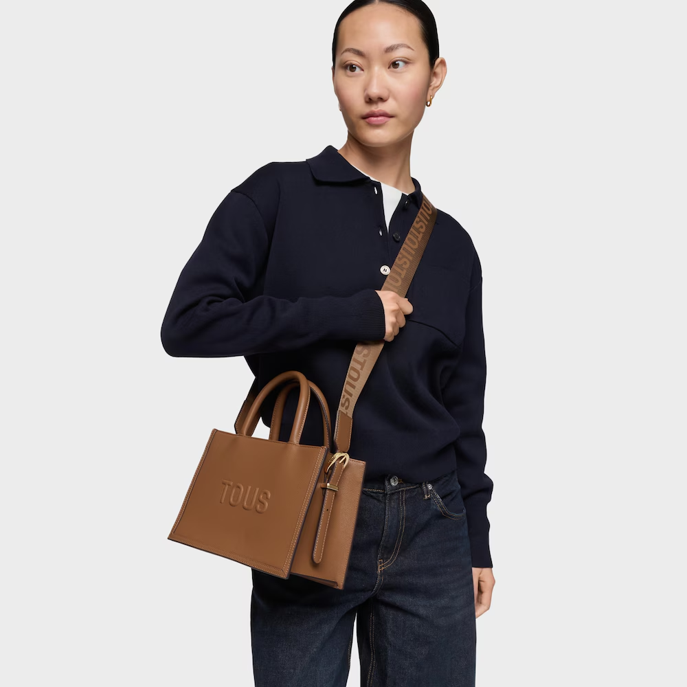Shopper mediano camel TOUS Brenda